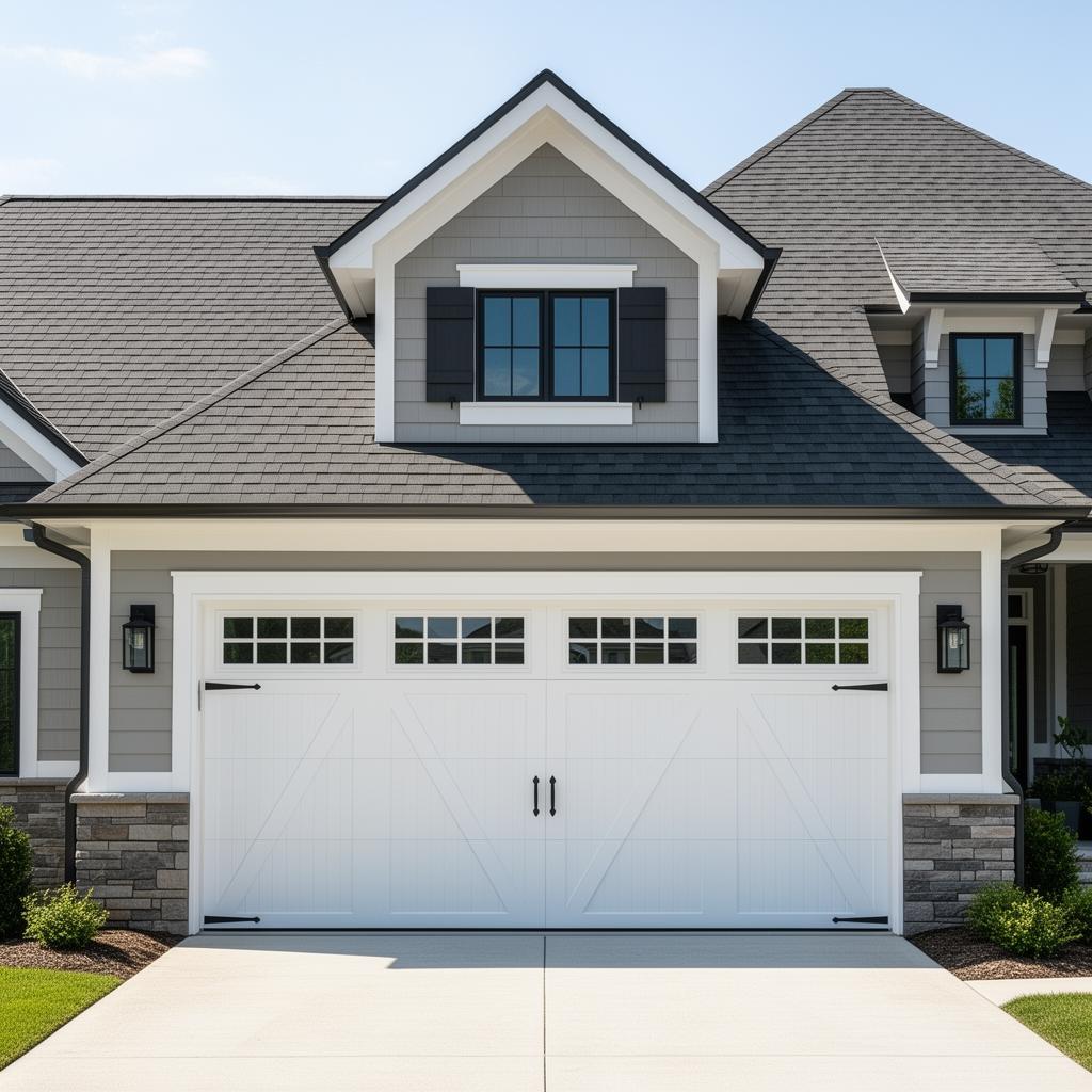 Modern Steel Door - Residential garage door installation in Manhattan Beach